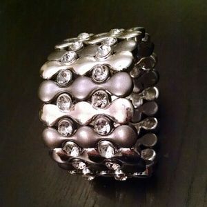 Two-tone Silver Women's Bracelet